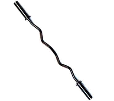 Troy Commercial Olympic Curl Bar 4ft BLK