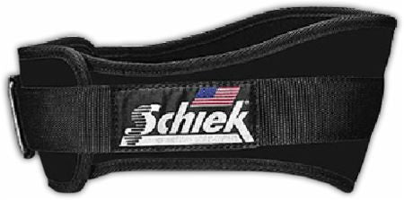 Schiek 6 Belt BLK by Body Basics