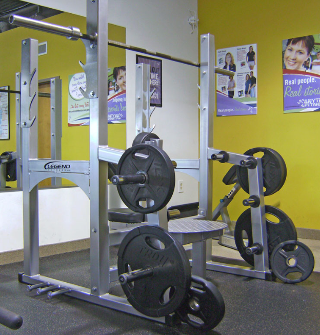 Legend Pro Series Olympic Shoulder Bench In a Gym