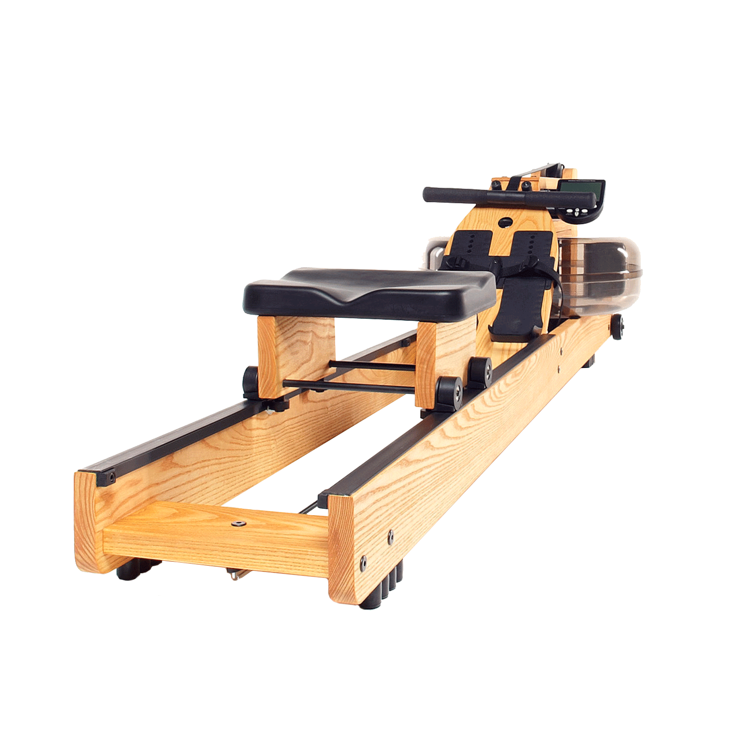 Water Rower Natural Rower with S4 Monitor in Ash Wood by Body Basics